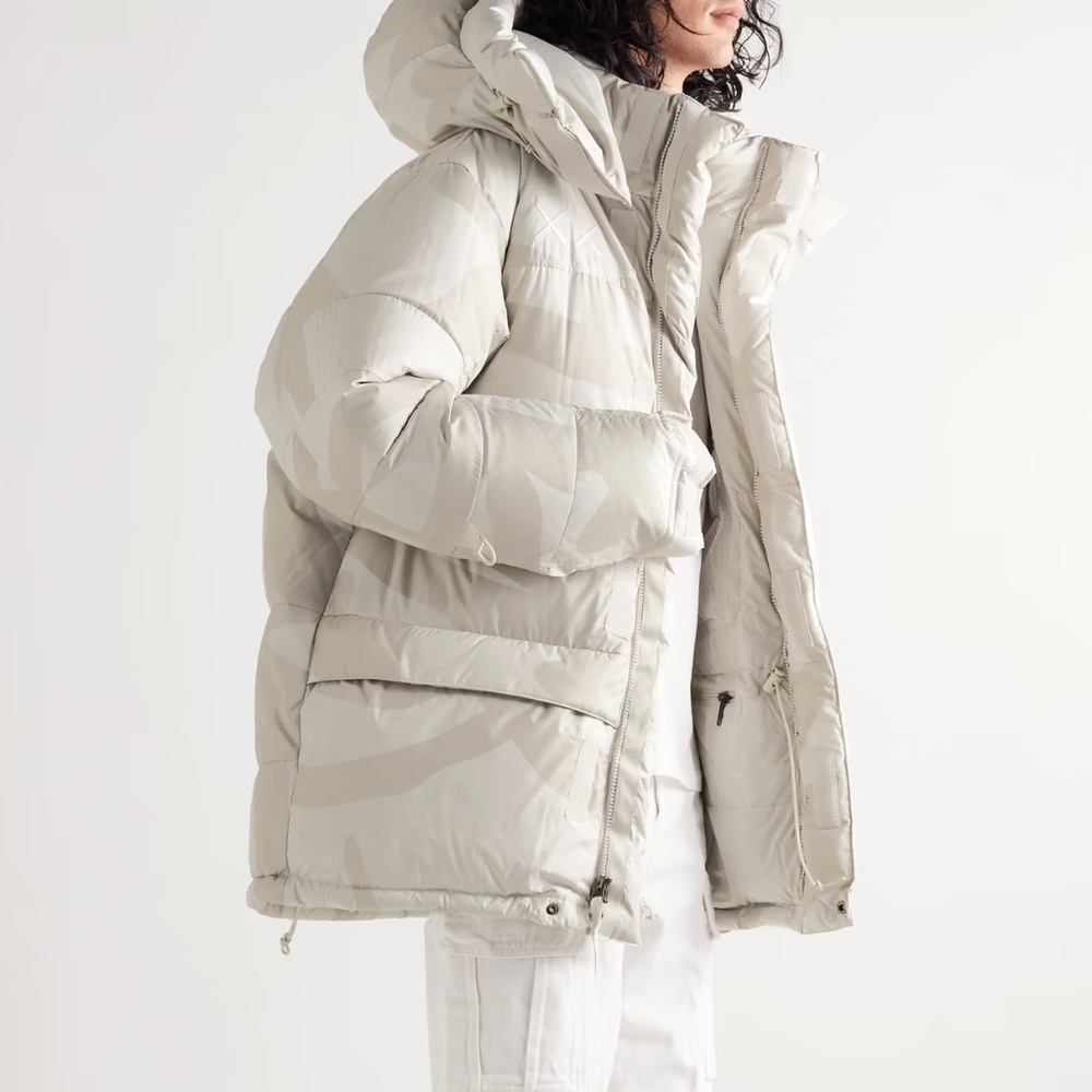 THE NORTH FACE + XX KAWS Retro 1994 Himalayan Quilted Shell Hooded Parka L